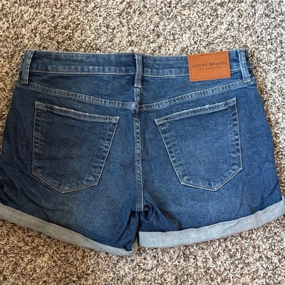 Lucky Brand Women's Blue Jean Shorts - Picture 4 of 4